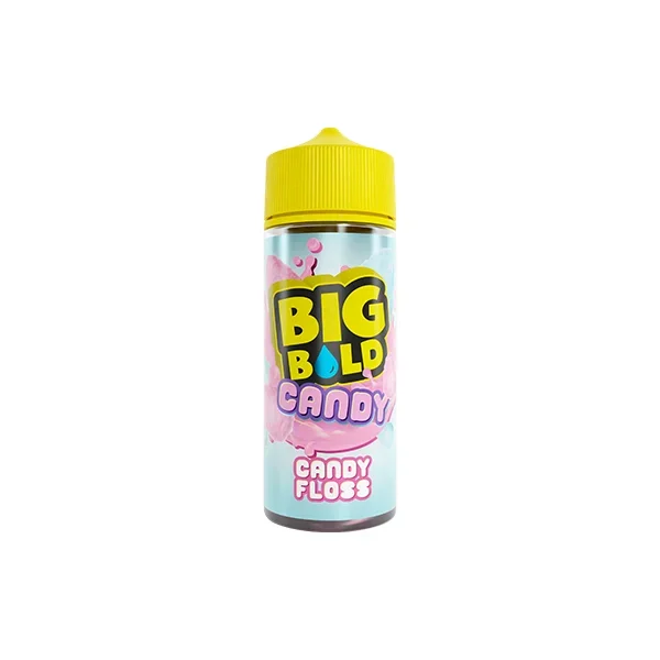 0mg Big Bold Candy Series 100ml Shortfill (70VG/30PG)