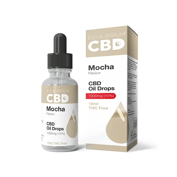 1000mg Equilibrium CBD Oil 10ml – Mocha Flavour