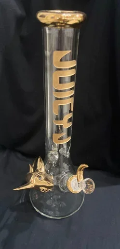 15″ Gold Shark | Juicy J Glass Waterpipe