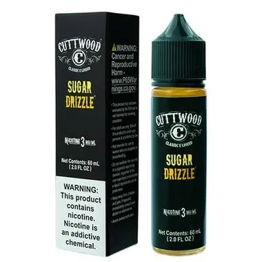 2 Pack: Cuttwood Sugar Drizzle + Space Jam Particle Y | 120ml total | 6mg (overstock)