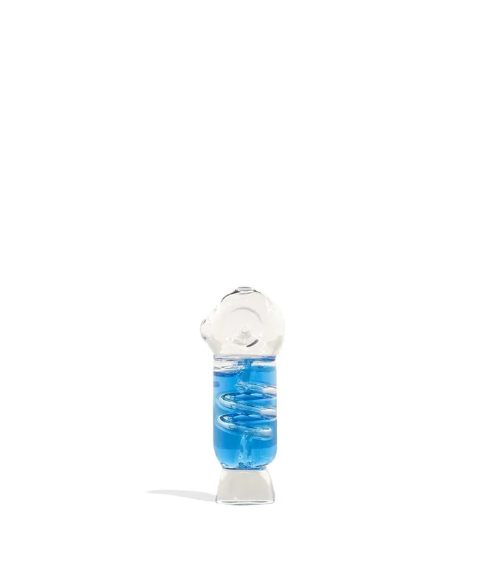 3 inch Glycerin Glass Diamond Design Hand Pipe
