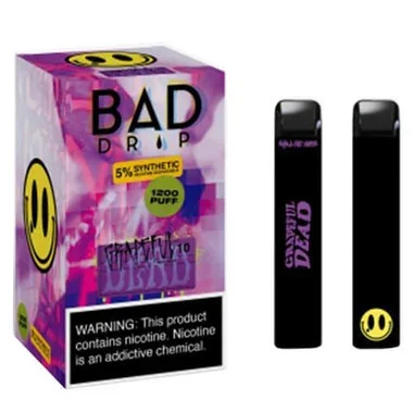 4 pack Sample: Bad Drip Disposable | 4800 Puffs total (closeout)