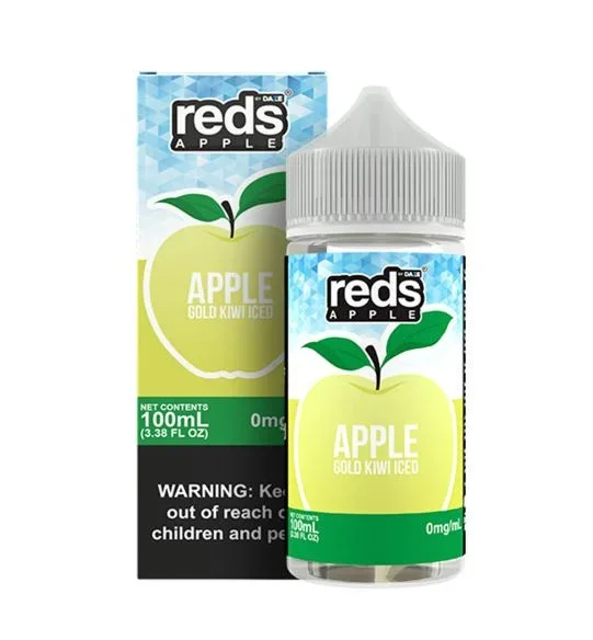 7 DAZE – RED’S APPLE – APPLE GOLD KIWI ICED