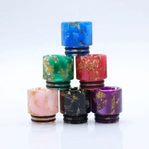 810 Drip Tip Resin Vape Mouthpiece Wide Bore Drip Tip Fit for Smok 510 810 RDA RTA Tank Vape Atomizer