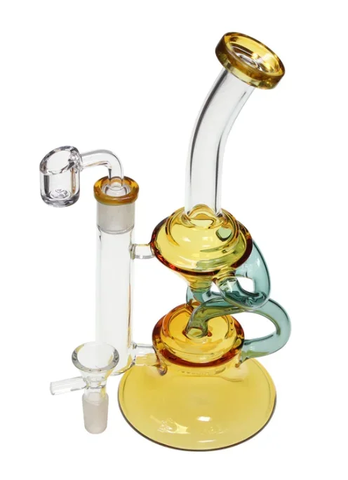 9″ Twisty Stem Bubbler