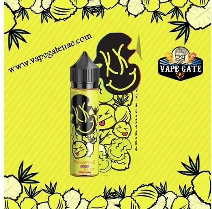 Acid Juice Pineapple Sour Candy 60ml E liquid by Nasty