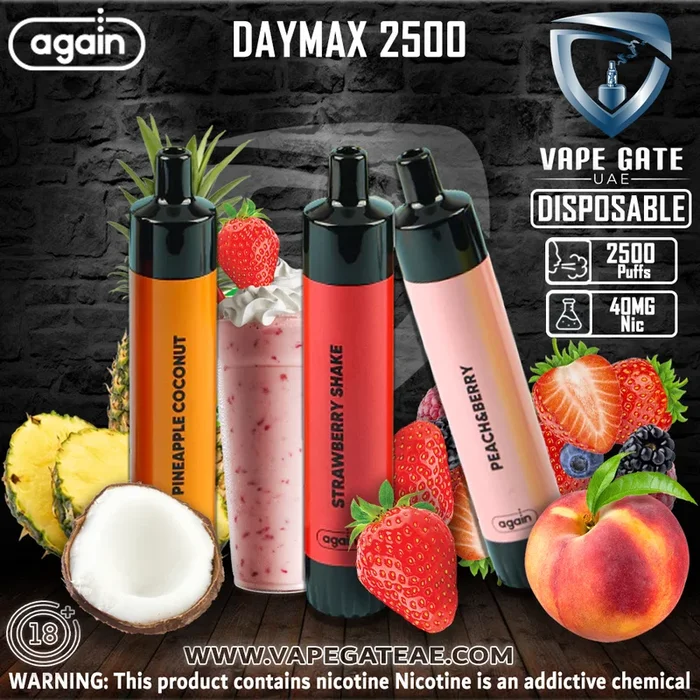 Again – Daymax Disposables (2500puffs)