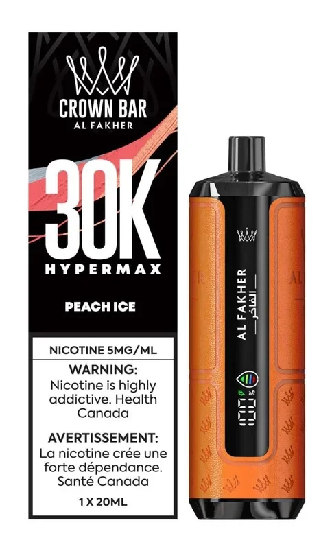 Al Fakher Hyper Max 30K – Peach Ice Disposable Vape