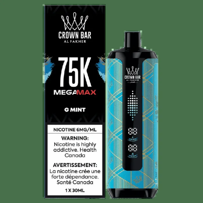 Al Fakher Mega Max 75K – Gum Mint Disposable Vape