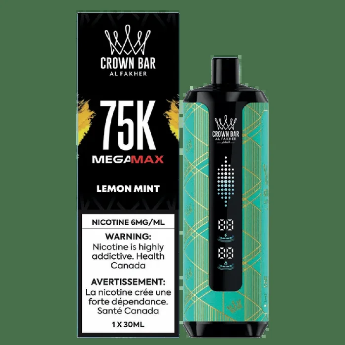 Al Fakher Mega Max 75K – Lemon Mint Disposable Vape
