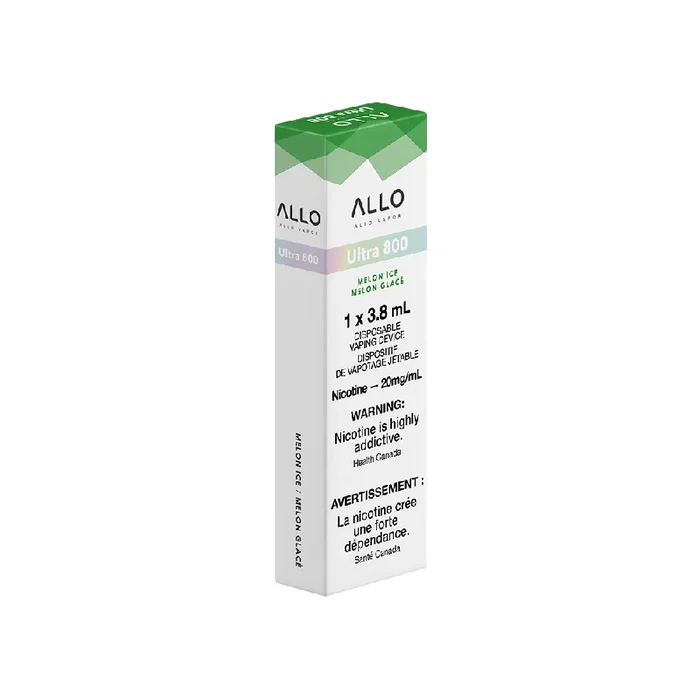Allo Ultra – Melon Ice Disposable Vape