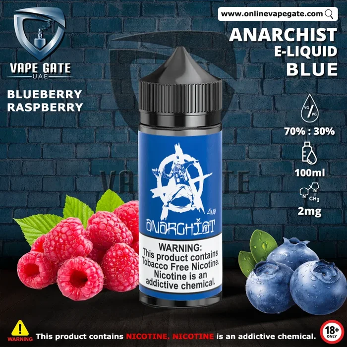 ANARCHIST – BLUE 100ML ELIQUID