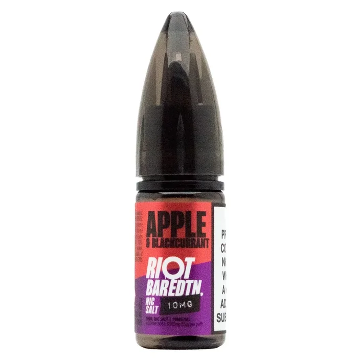 Apple Blackcurrant BAR EDTN 10ml Nic Salt By Riot Squad