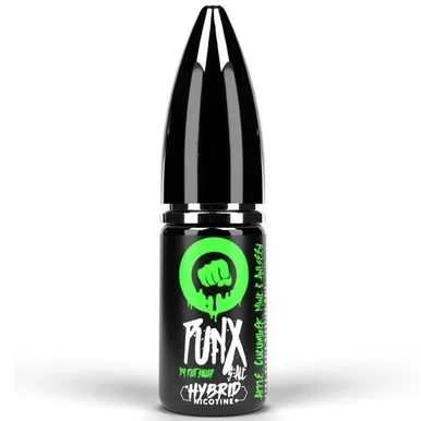 Apple Cucumber Mint & Aniseed Hybrid Salt E Liquid 10ml by Punx Riot Squad
