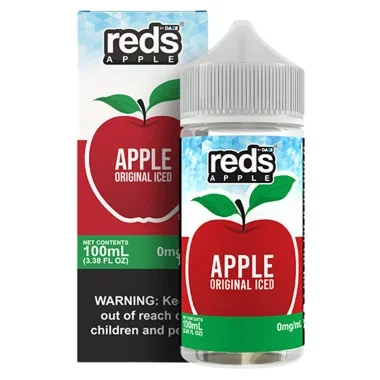 Apple ICED Original | Reds Apple Ejuice by 7 Daze | 100ml