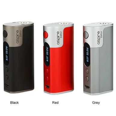 Aspire Zelos 50w Mod inc Free Delivery Free E Liquid