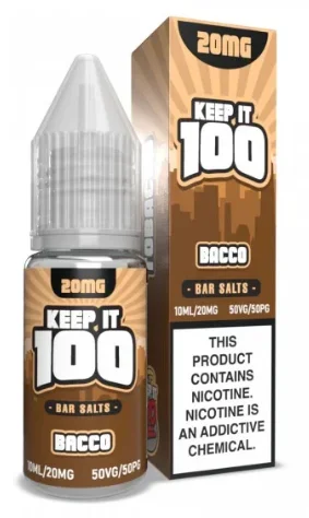 Bacco | Keep it 100 Bar Salts | 10ml