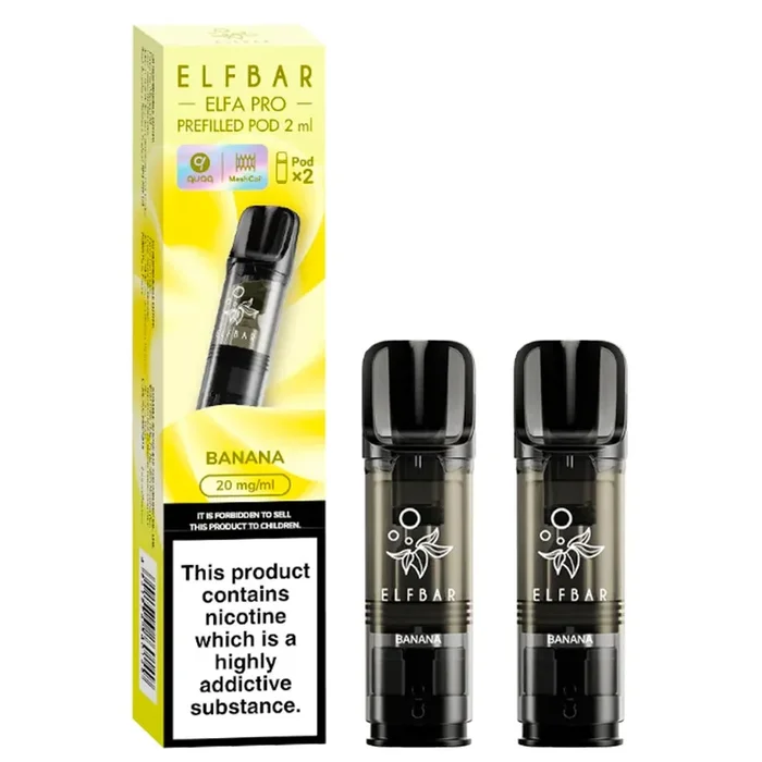 Banana Elfa Pro Prefilled Pod by Elf Bar