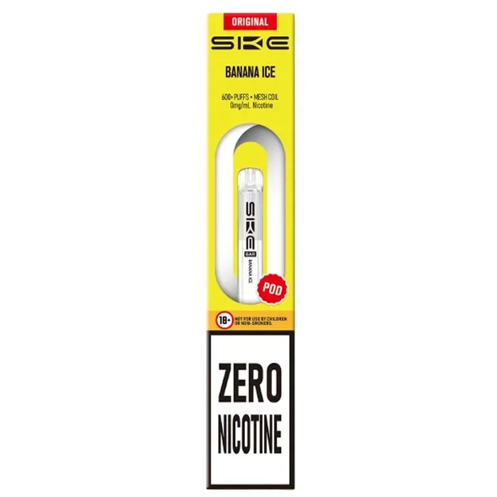 Banana Ice Zero Nicotine Pre-Filled Pod by SKE 600