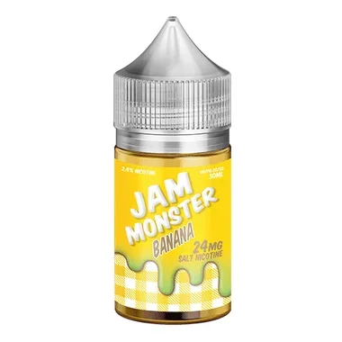 Banana | Jam Monster eJuice Salt | 30ml (Super Deal)