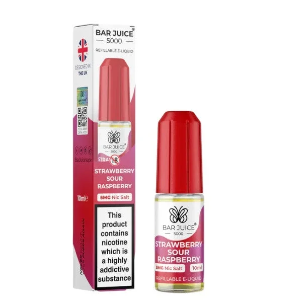 Bar Juice – Strawberry Sour Raspberry