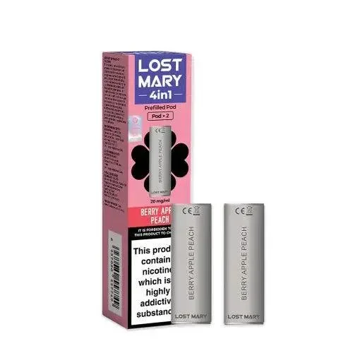 Berry Apple Peach Prefilled Pods (2 Pack)