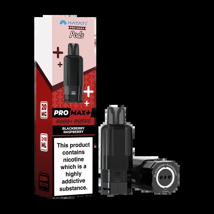 Blackberry Raspberry Hayati Pro Max+ Refill Pack