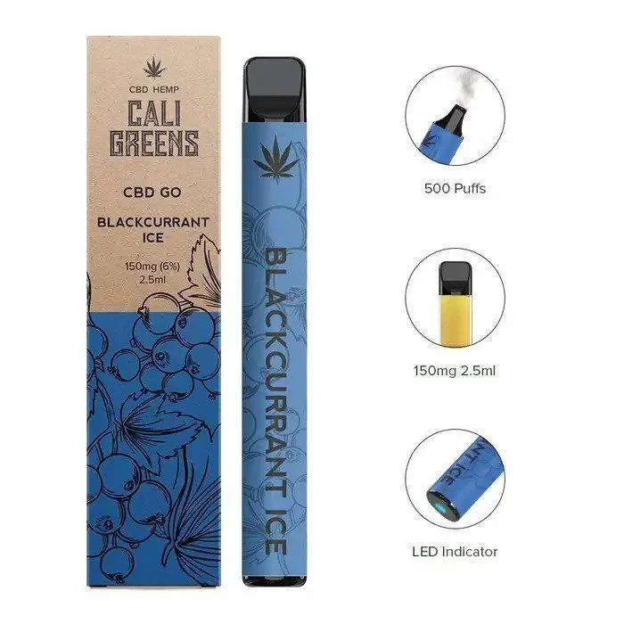 Blackcurrant Ice CBD Disposable Vape