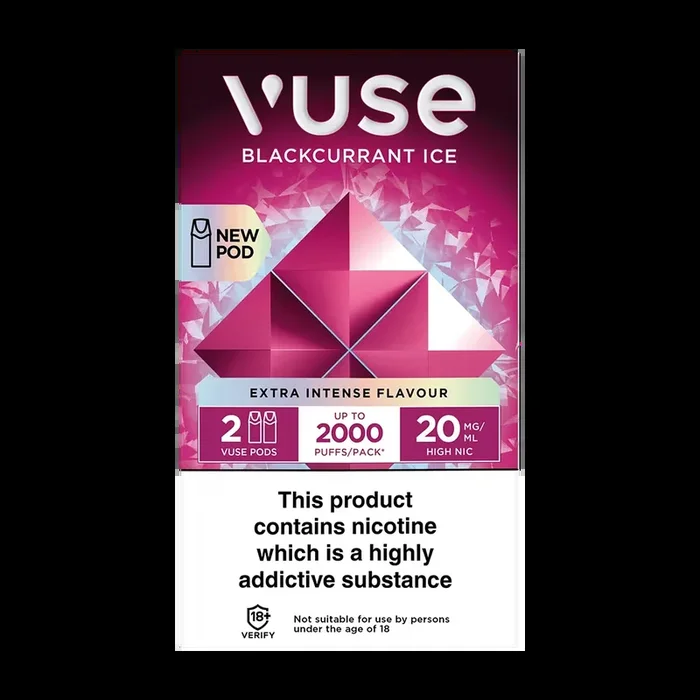 Blackcurrant Ice Vuse Pro Pods