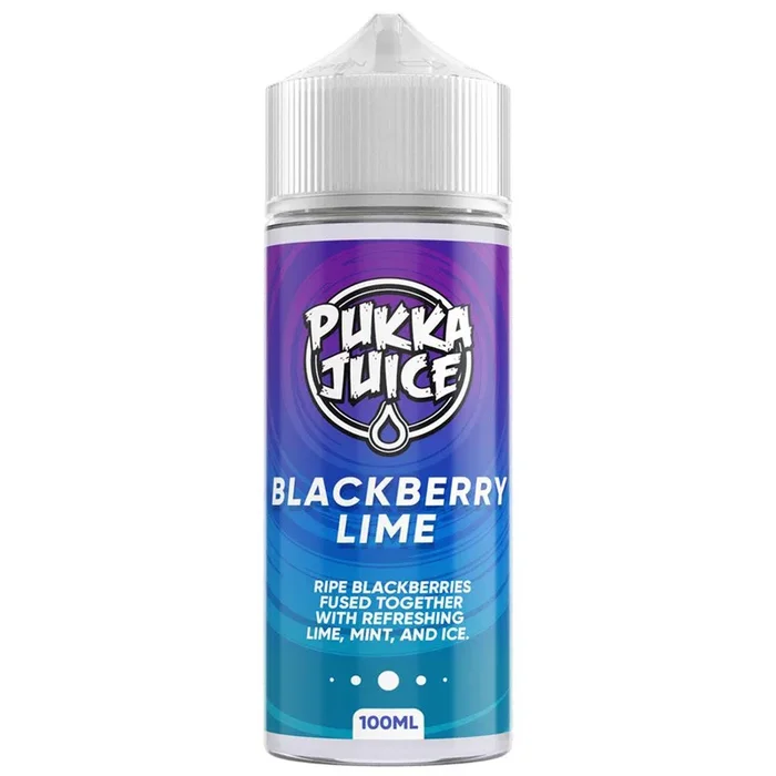 Blackcurrant Lime By Pukka Juice 100ml 0mg