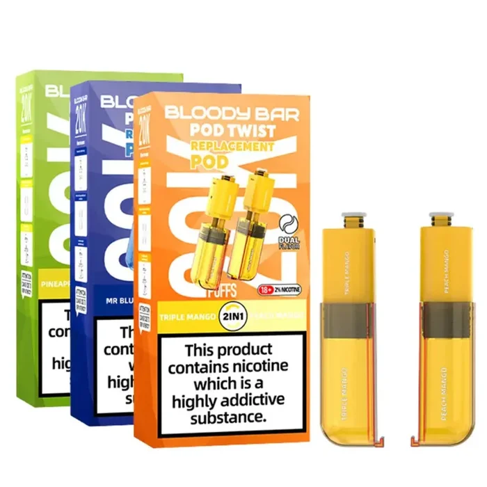 Bloody Bar 20k Pod Twist Prefilled Pods 20mg