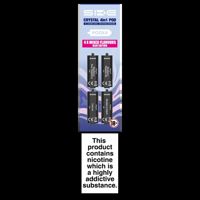 Blue Edition SKE Crystal 4in1 Pods
