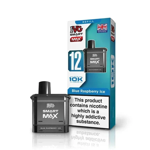 Blue Raspberry Ice – IVG Smart Max 10k Replacement Pods