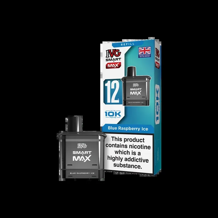 Blue Raspberry Ice IVG Smart Max Refill Pack