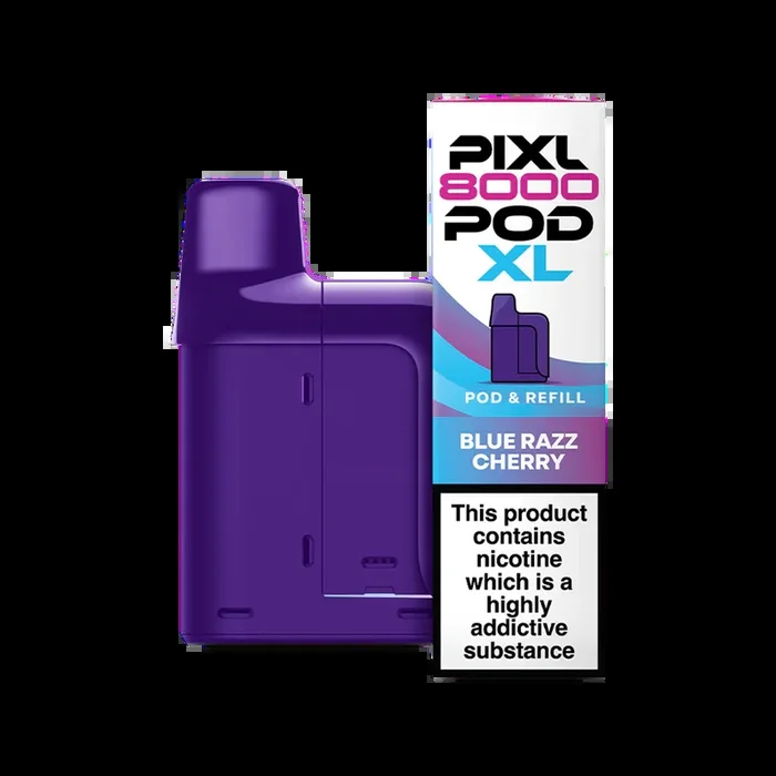 Blue Razz Cherry Pixl 8000 Refill Pack