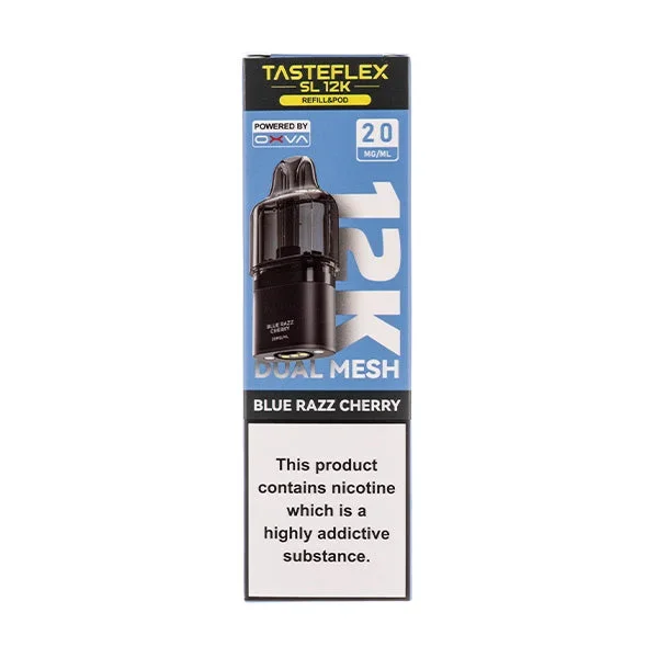 Blue Razz Cherry Tasteflex SL 12K Prefilled Pod + Refill by OXVA