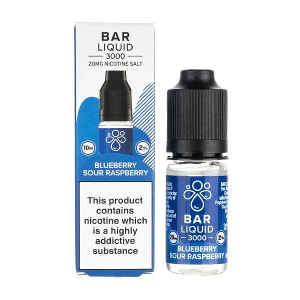 Blue Sour Raspberry Nic Salt 10ml