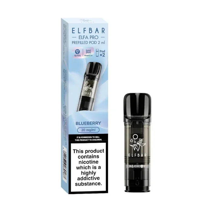 Blueberry Elf Bar Elfa Pro Prefilled Pods