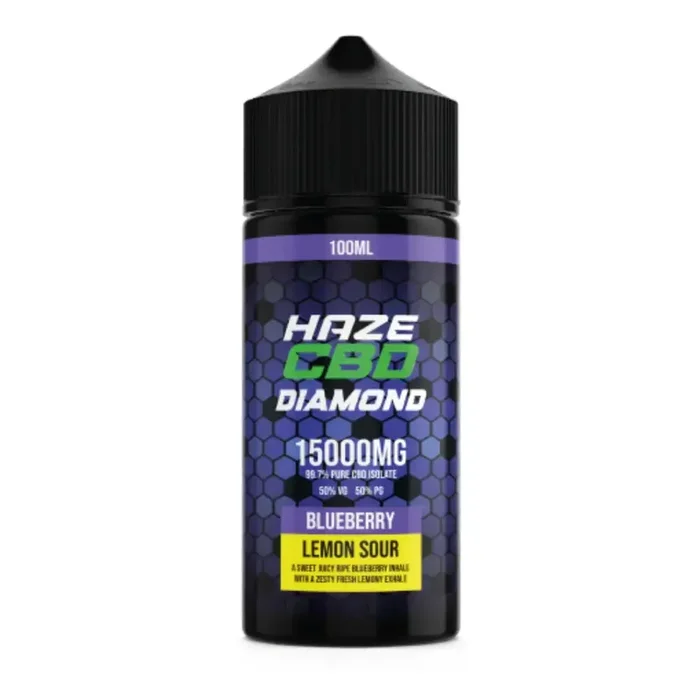 Blueberry Lemon Sour CBD eLiquid 100ml 15000mg