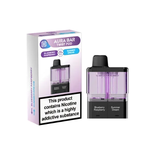 Blueberry Raspberry / Summer Dream – Crystal Prime Twist 40K Replacement Pods