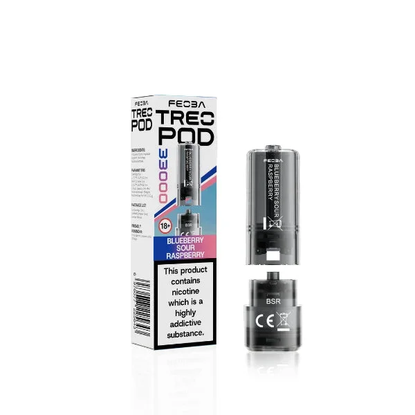 Blueberry Sour Raspberry – Feoba Treo 33K Refill Pods