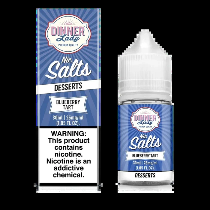 Blueberry Tart SALT – Dinner Lady – 30mL