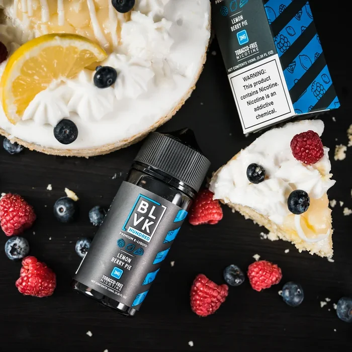 BLVK Hundred Lemon Berry Pie Freebase E-Liquid