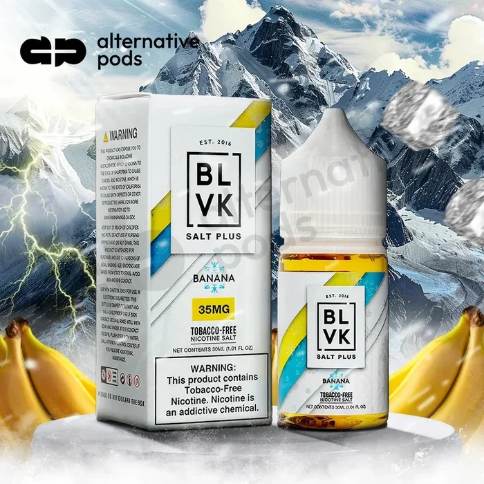 BLVK Salt Plus Synthetic Nicotine Salt E-Liquid 30ML