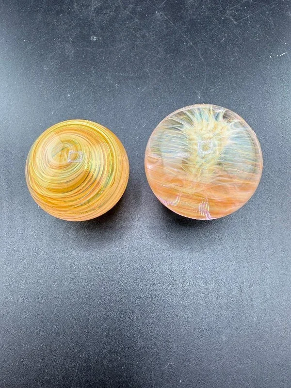 Brando Glass Gold Fumed Marble 1.3″