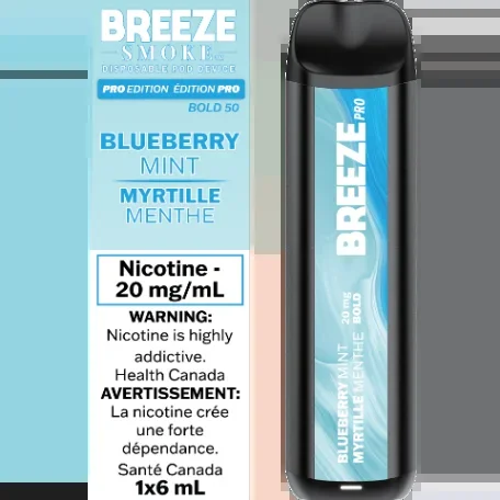 BREEZE SMOKE PRO – Blueberry Mint
