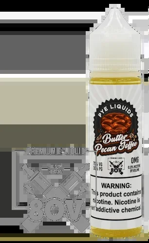 Butter Pecan Toffee | Pye by 80V eLiquid | 60ml
