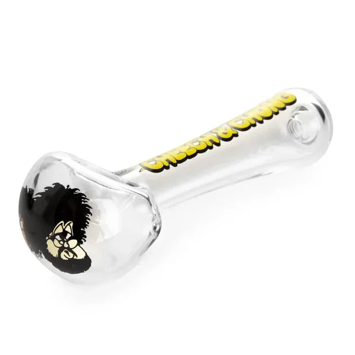 Cheech & Chong® Glass – 4.5″ Bloat On Hand Pipe