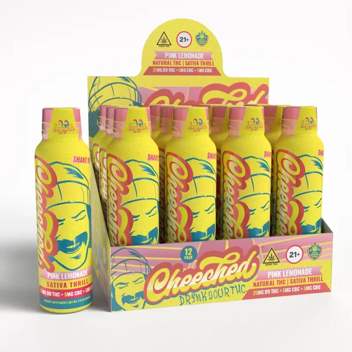 Cheeched Legends Shot (25mg) – Pink Lemonade