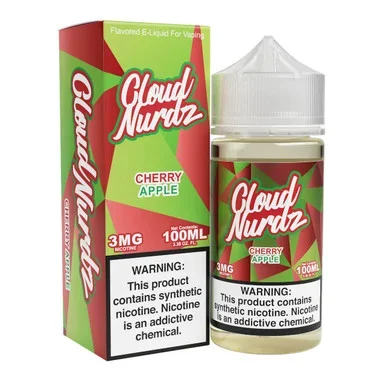 Cherry Apple Synthetic Nicotine 100ml E-Juice | Cloud Nurdz